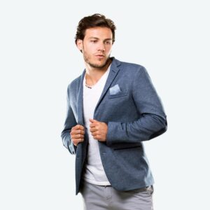 Saco Azul Rey